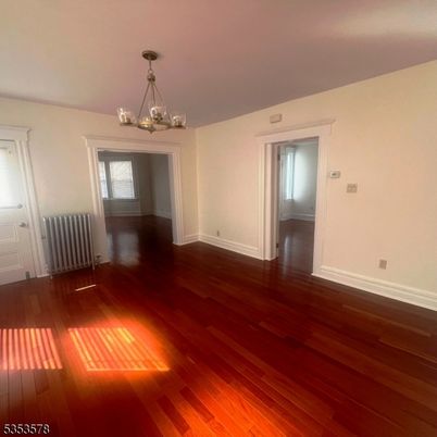 Chandelier, Empty room, Interior, Wood Texture Flooring