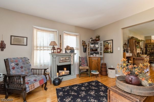 Fireplace, Interior, Wood Texture Flooring