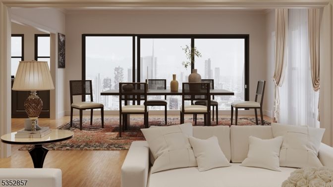 Dining room, Interior, Living room, Wood Texture Flooring
