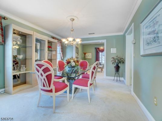 Chandelier, Dining room, Interior