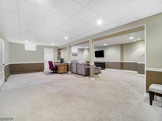 Home Office, Interior, Recessed Lighting