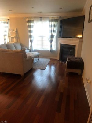 Fireplace, Interior, Recessed Lighting, Wood Texture Flooring