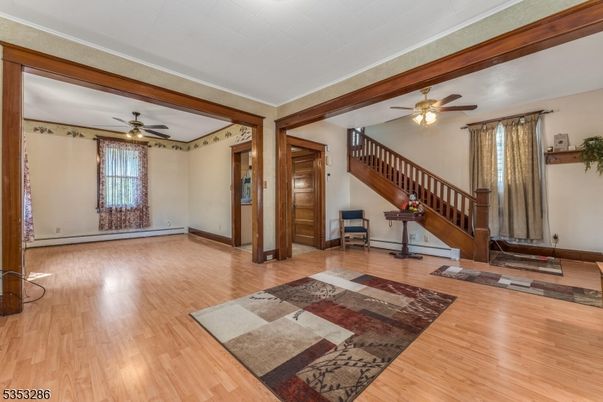 Empty room, Interior, Wood Texture Flooring