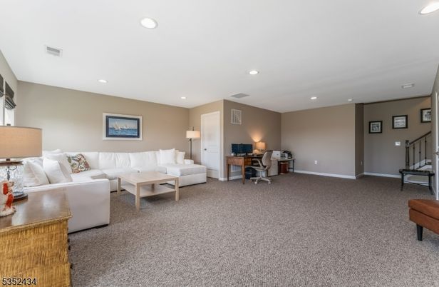 Home Office, Interior, Living room, Recessed Lighting