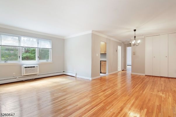 Chandelier, Empty room, Interior, Wood Texture Flooring