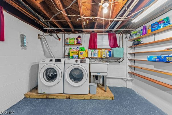 Interior, Washer