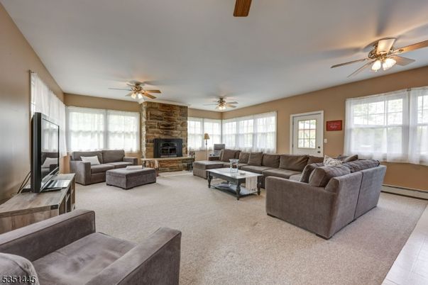 Fireplace, Interior, Living room