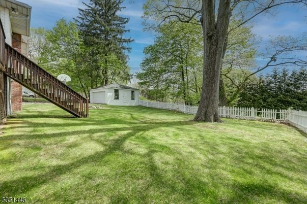 Backyard, Detached Garage, Exterior