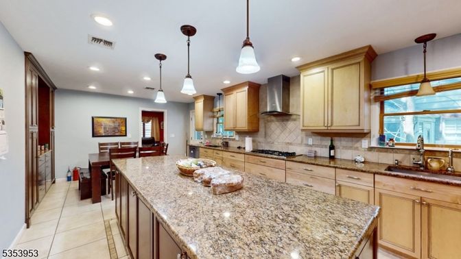 Dining room, Interior, Kitchen, Pendant Lights, Recessed Lighting