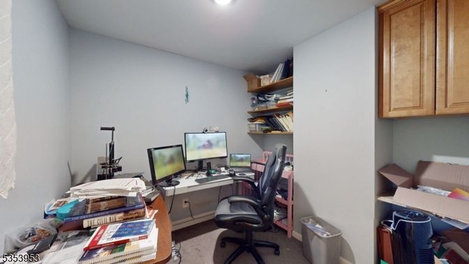 Home Office, Interior, Recessed Lighting