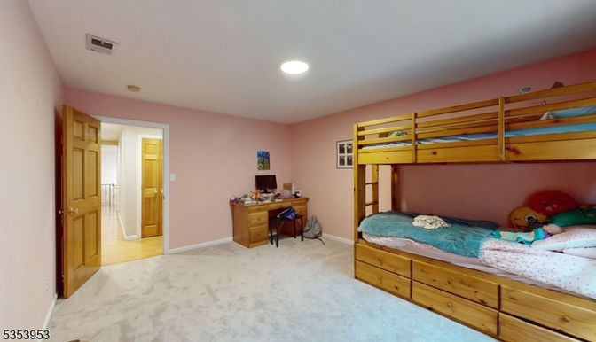 Bedroom, Home Office, Interior, Recessed Lighting