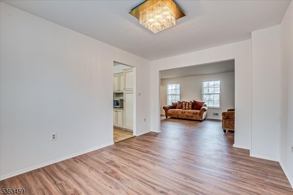 Chandelier, Interior, Living room, Wood Texture Flooring