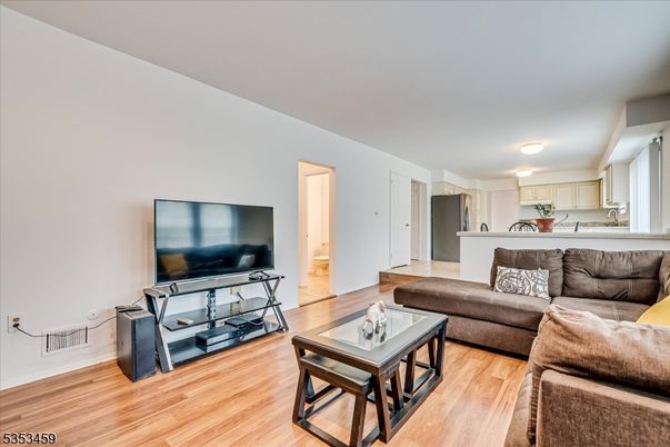 Interior, Kitchen, Living room, Wood Texture Flooring