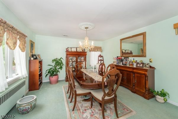 Chandelier, Dining room, Interior