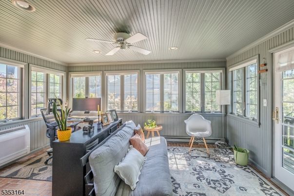 Home Office, Interior, Recessed Lighting, Sun Room