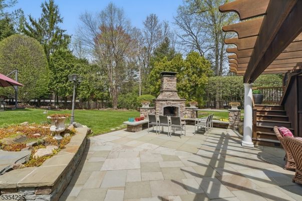 Backyard, Exterior, Fireplace