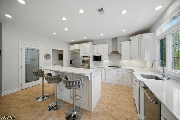 Interior, Kitchen, Recessed Lighting, Stainless Steel Appliances