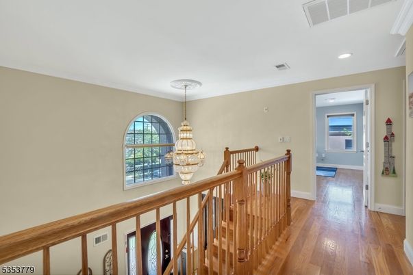 Chandelier, Interior, Recessed Lighting, Wood Texture Flooring
