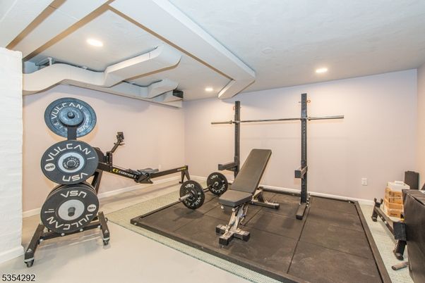 Fitness Equipment, Interior, Recessed Lighting