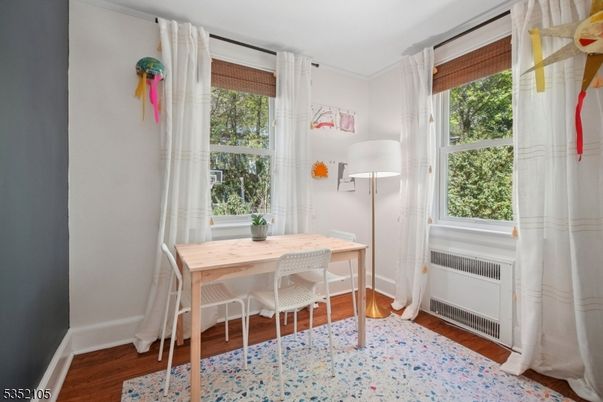 Dining room, Interior, Wood Texture Flooring