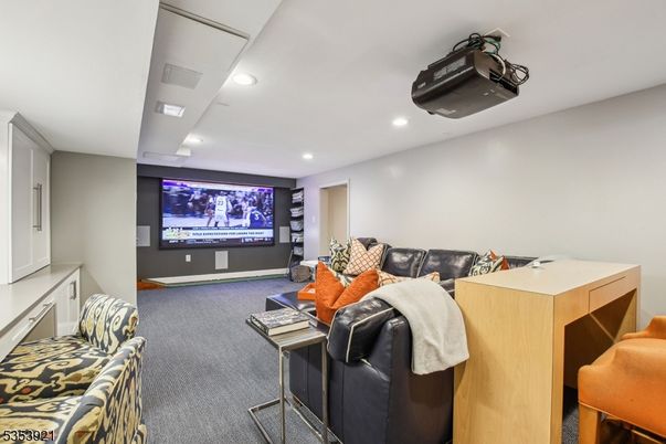 Interior, Recessed Lighting, Theatre Room
