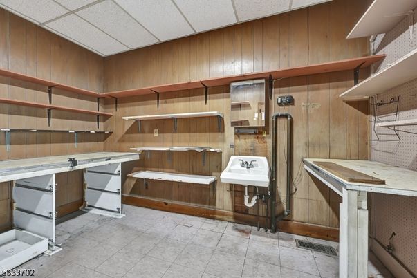 Interior, Wooden Walls