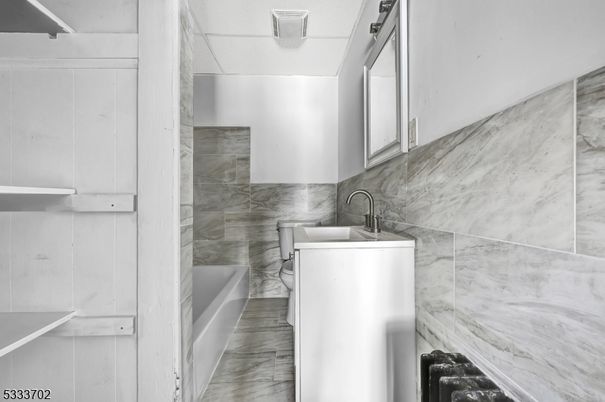 Bathroom, Interior, Marble Walls