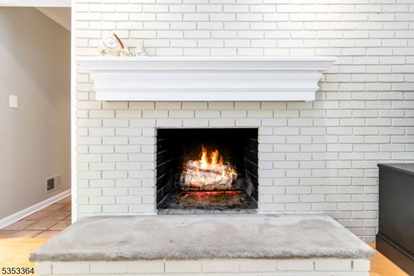Fireplace, Interior, Stone Walls