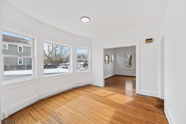 Empty room, Interior, Wood Texture Flooring