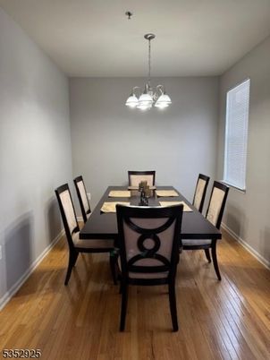 Chandelier, Dining room, Interior, Pendant Lights, Wood Texture Flooring