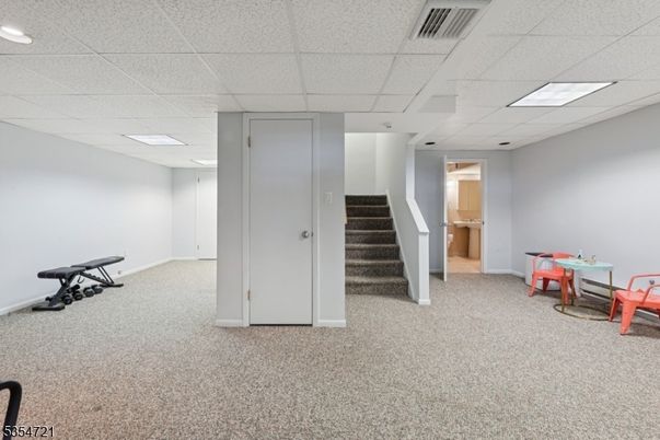 Fitness Equipment, Interior, Recessed Lighting