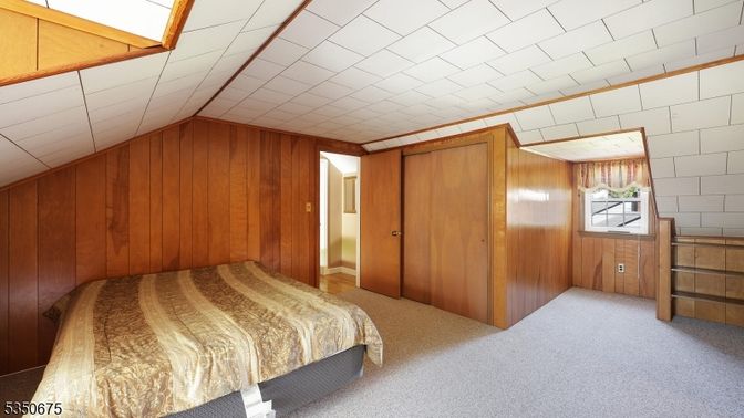 Bedroom, Interior, Wooden Walls