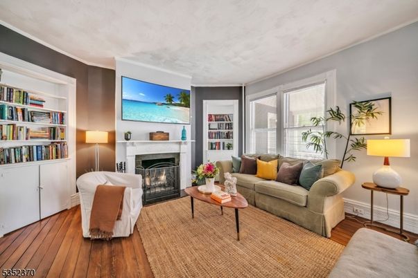 Fireplace, Interior, Living room, Wood Texture Flooring