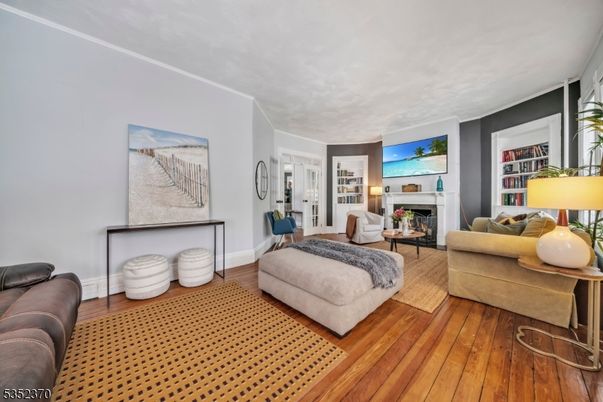Fireplace, Interior, Living room, Wood Texture Flooring