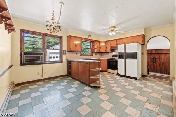 Chandelier, Interior, Kitchen, Pendant Lights