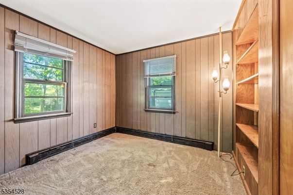 Empty room, Interior, Wooden Walls