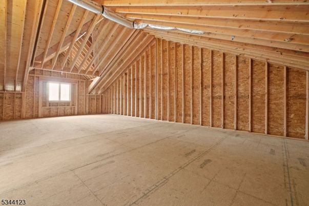 Empty room, Interior, Wooden Beams, Wooden Ceilings, Wooden Walls