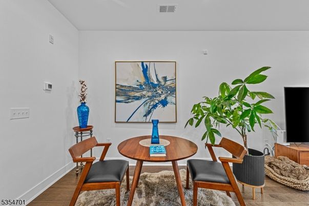 Dining room, Interior, Wood Texture Flooring