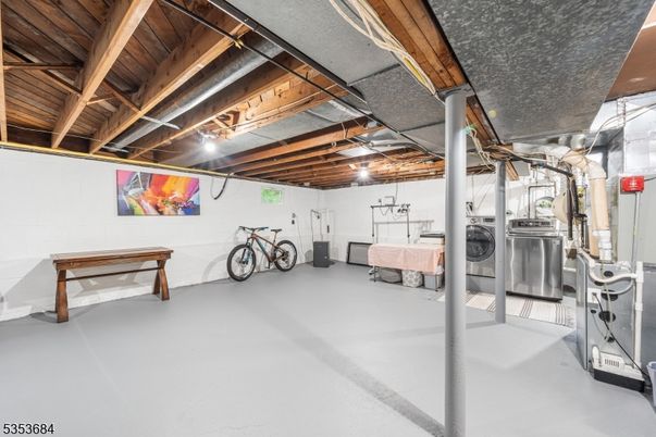 Interior, Washer, Wooden Beams, Wooden Ceilings