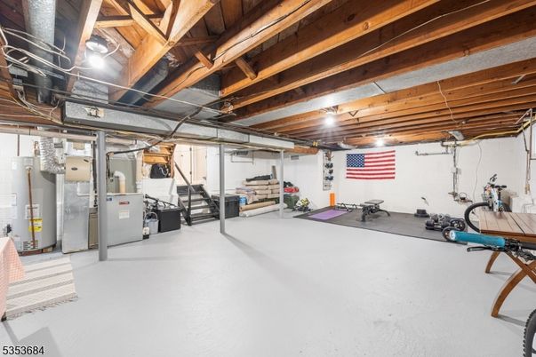 Fitness Equipment, Interior, Wooden Beams