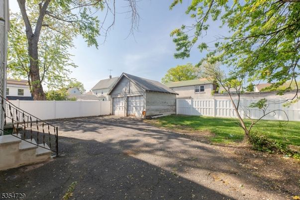 Backyard, Detached Garage, Exterior