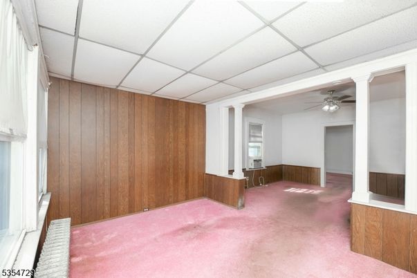 Empty room, Interior, Wooden Walls
