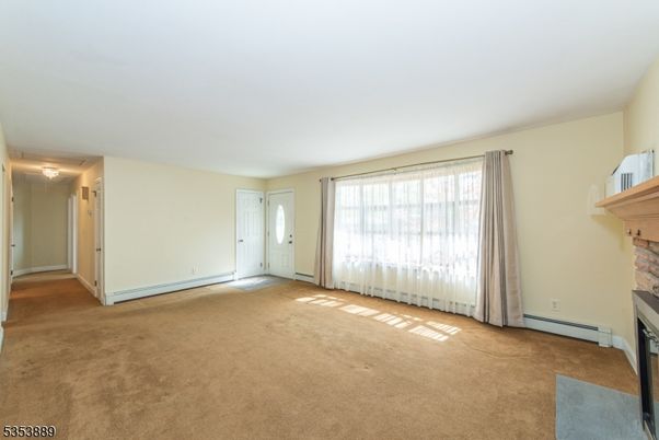 Empty room, Fireplace, Interior