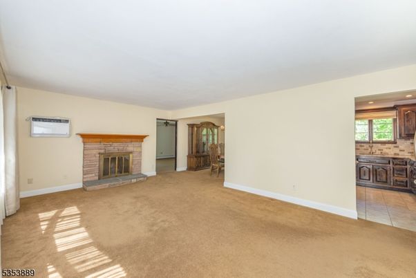 Empty room, Fireplace, Interior, Recessed Lighting