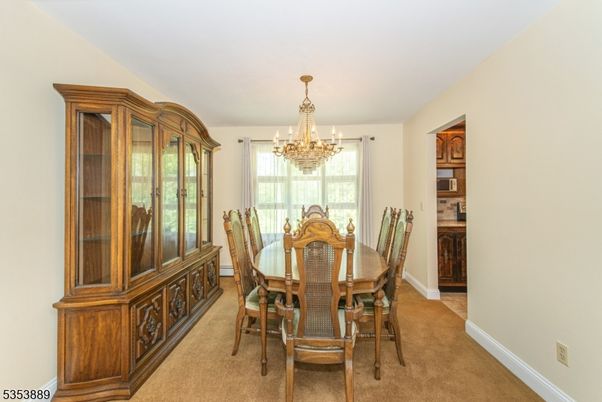 Chandelier, Dining room, Interior