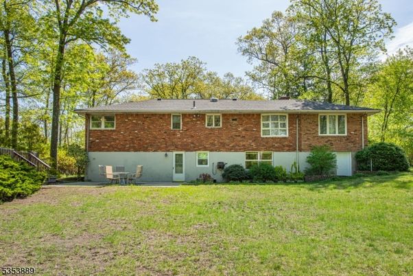 Backyard, Exterior, Facade, Brick Facade, Raised Ranch