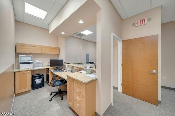 Home Office, Interior, Recessed Lighting