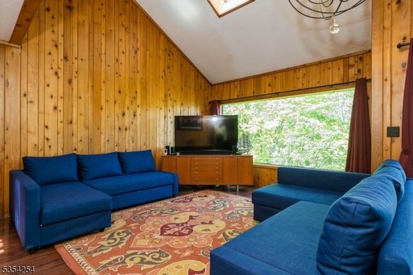 Interior, Living room, Wood Texture Flooring, Wooden Walls