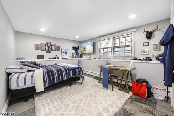 Bedroom, Home Office, Interior, Recessed Lighting