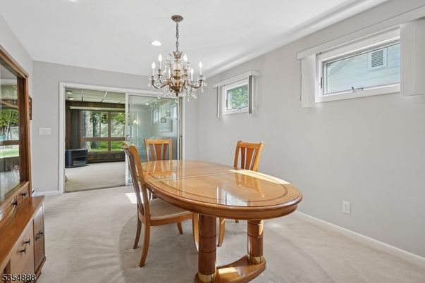 Chandelier, Dining room, Interior